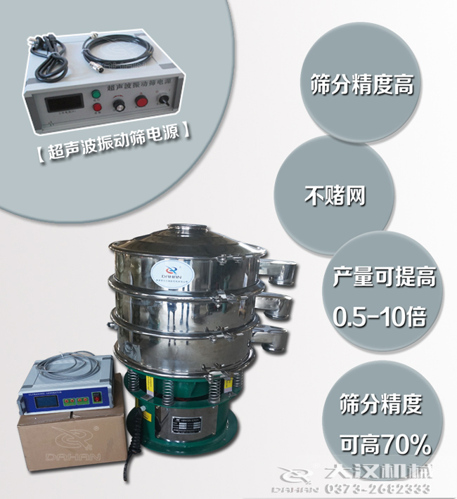 碳化硅超聲波振動篩特點